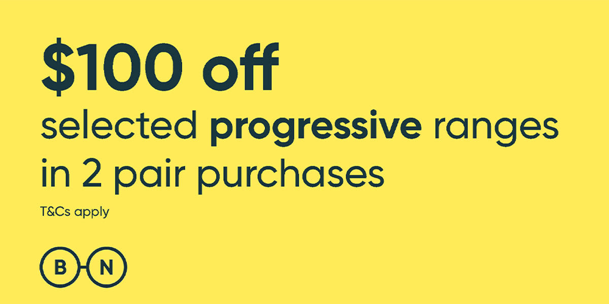 $100 OFF Progressives 