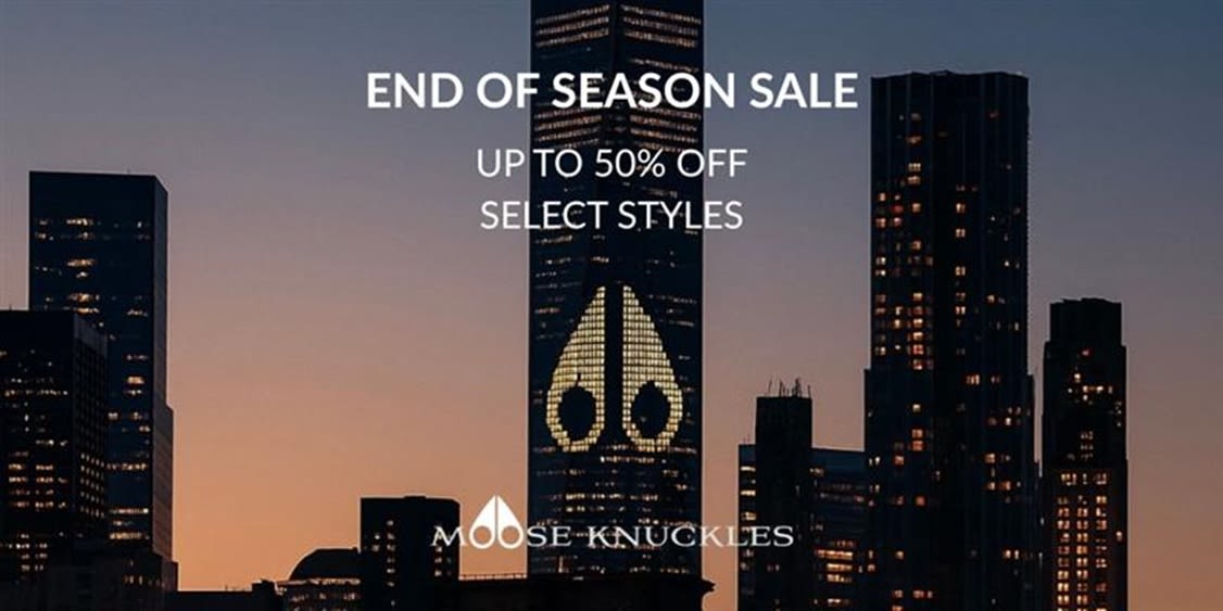 Moose Knuckles: End of Season Sale
