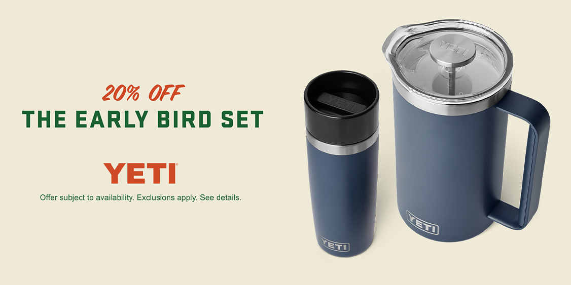 20% OFF: The Early Bird Set