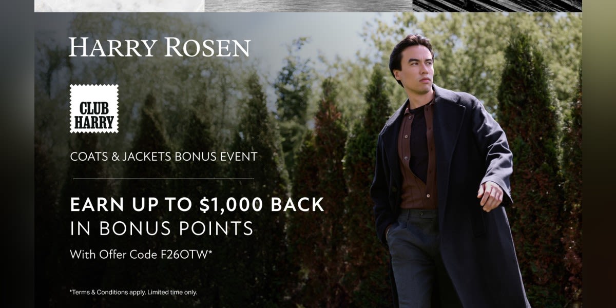 COATS & JACKETS BONUS EVENT