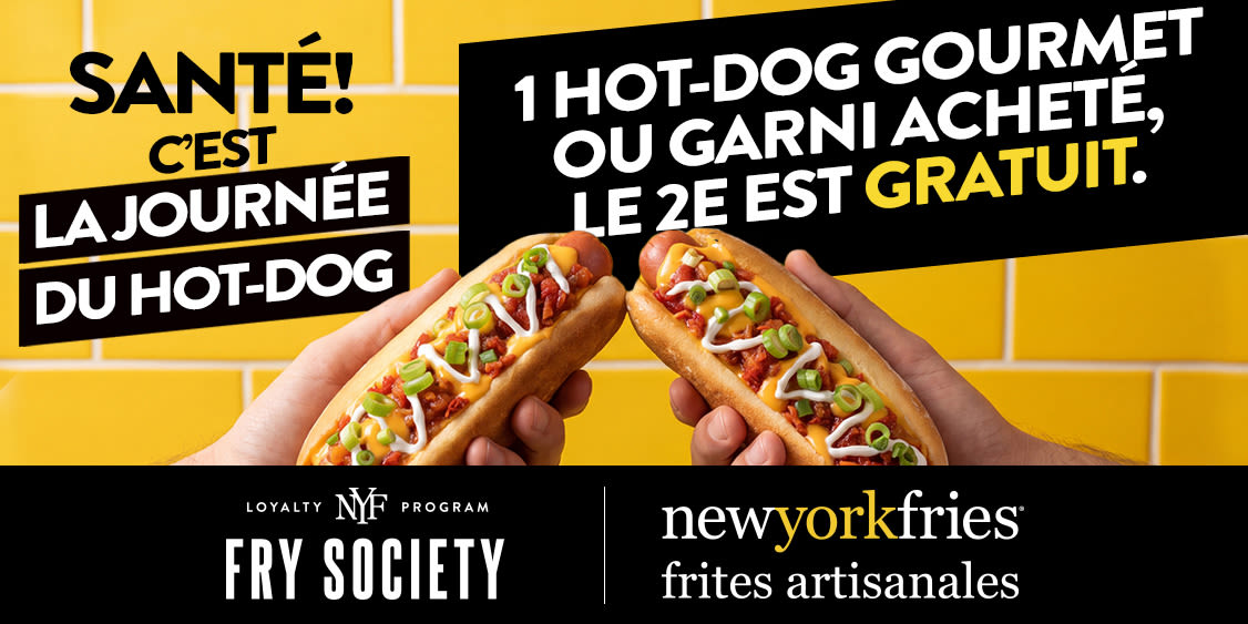 Joyeuse Journée nationale du hot-dog ! 