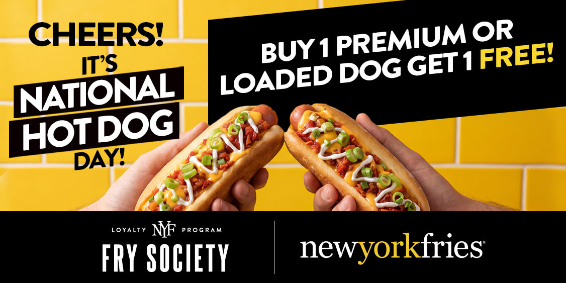 Happy National Hot Dog Day!