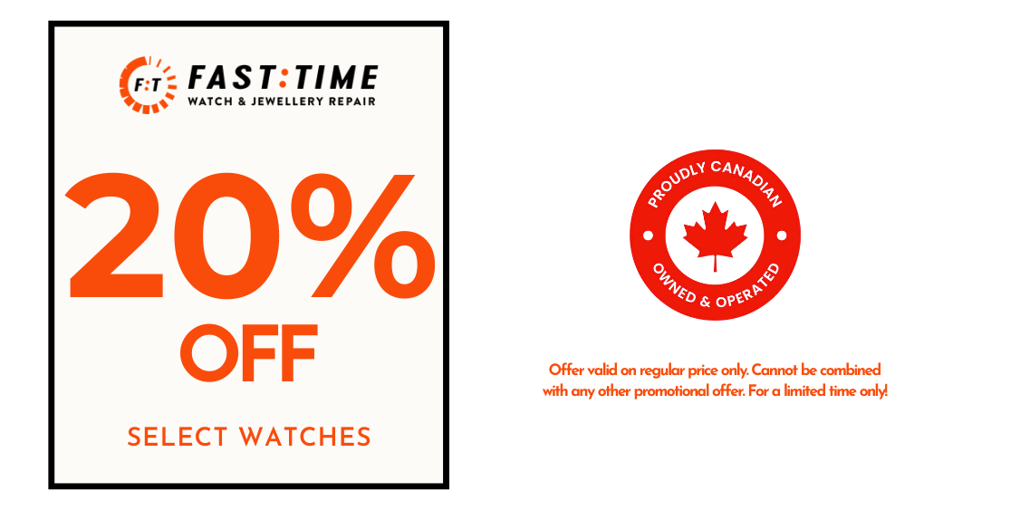 Fast Time - 20% Off CITIZEN & CARAVELLE Watches