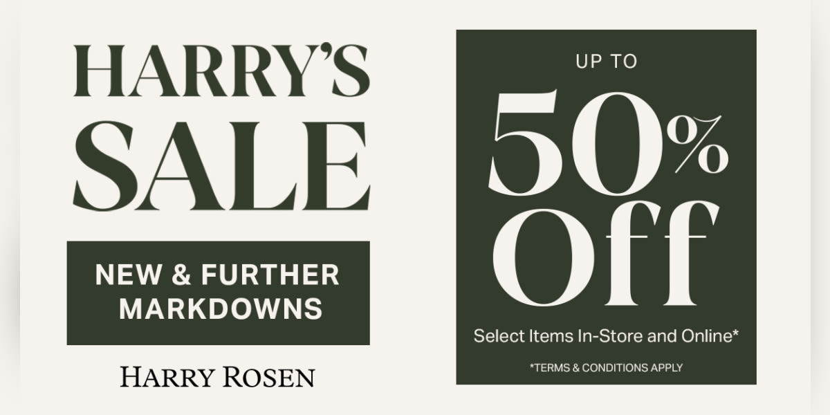 Harry's Sale: Up to 50% Off Select Items