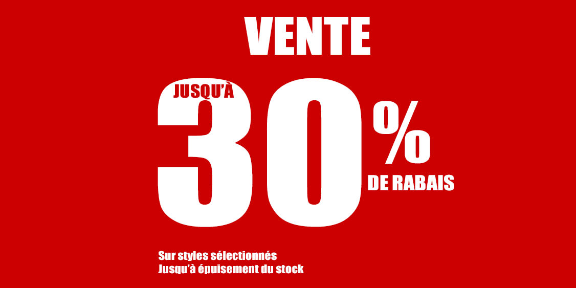 Solde 30%