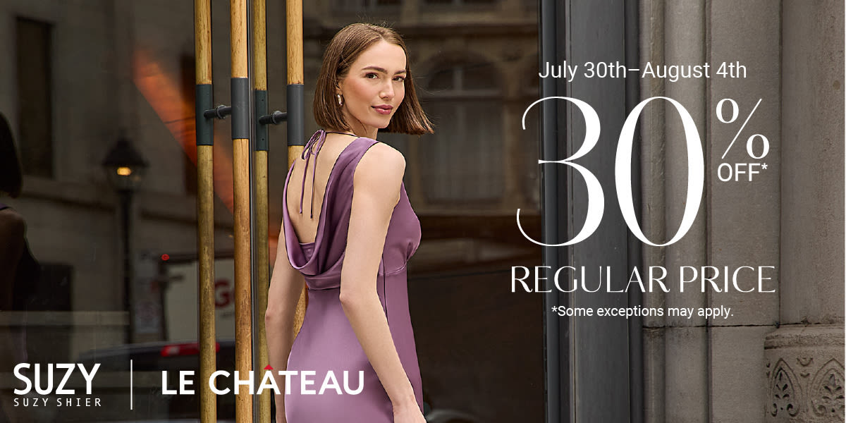30% off Dresses