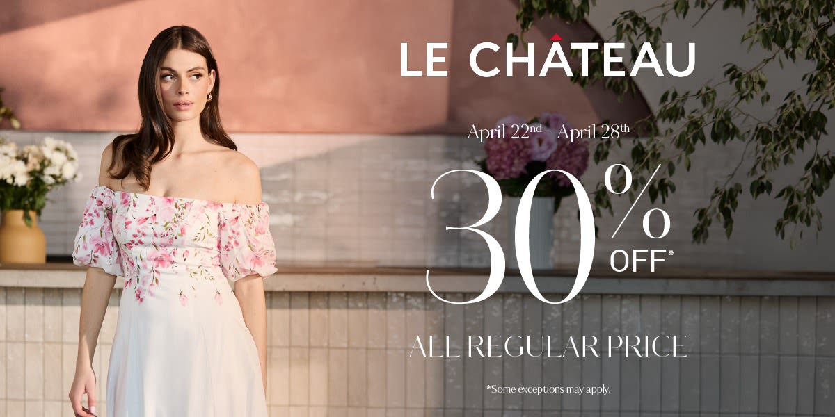 30% OFF REGULAR PRICE PRODUCT