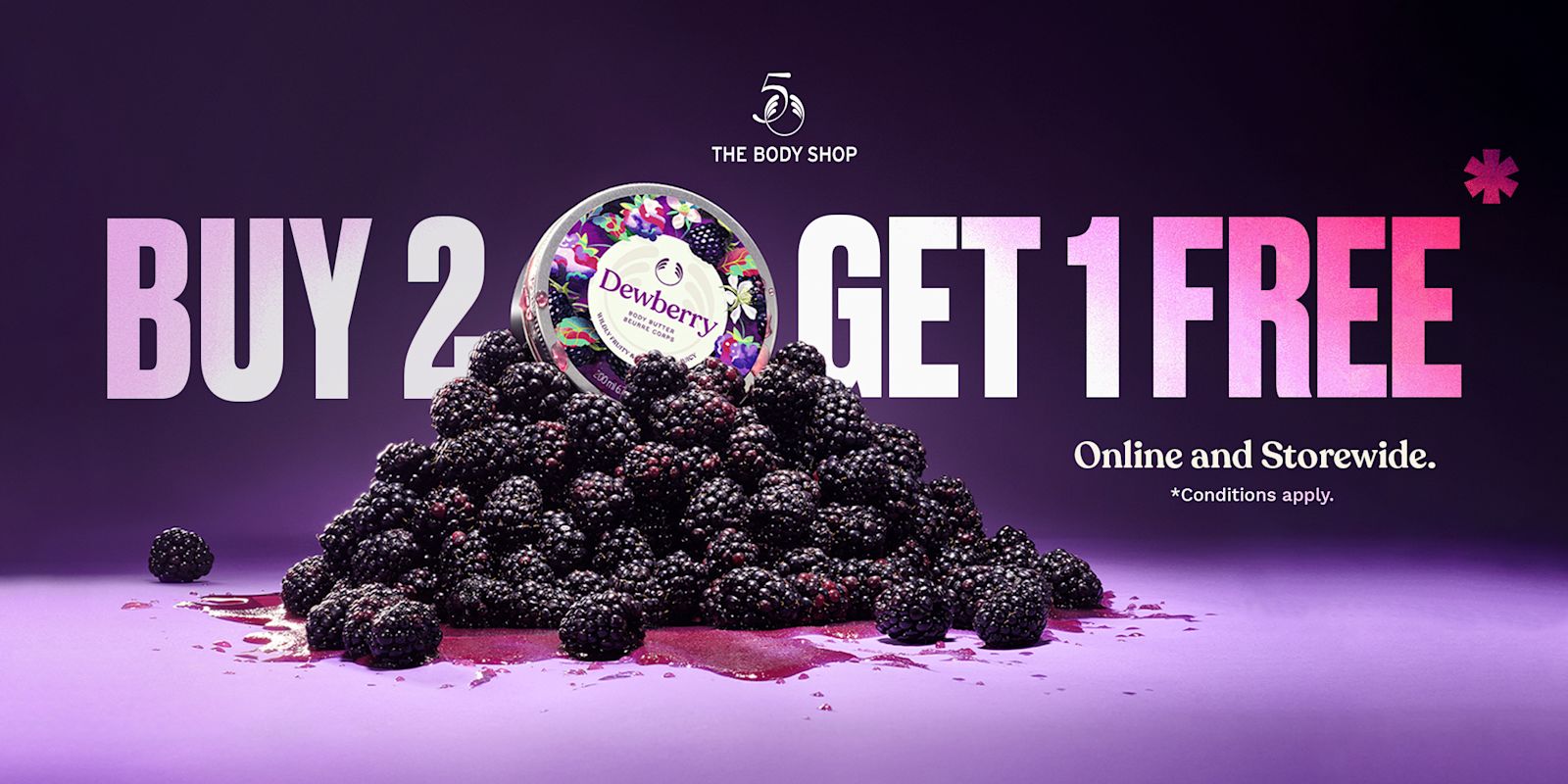 BUY2 GET 1 FREE