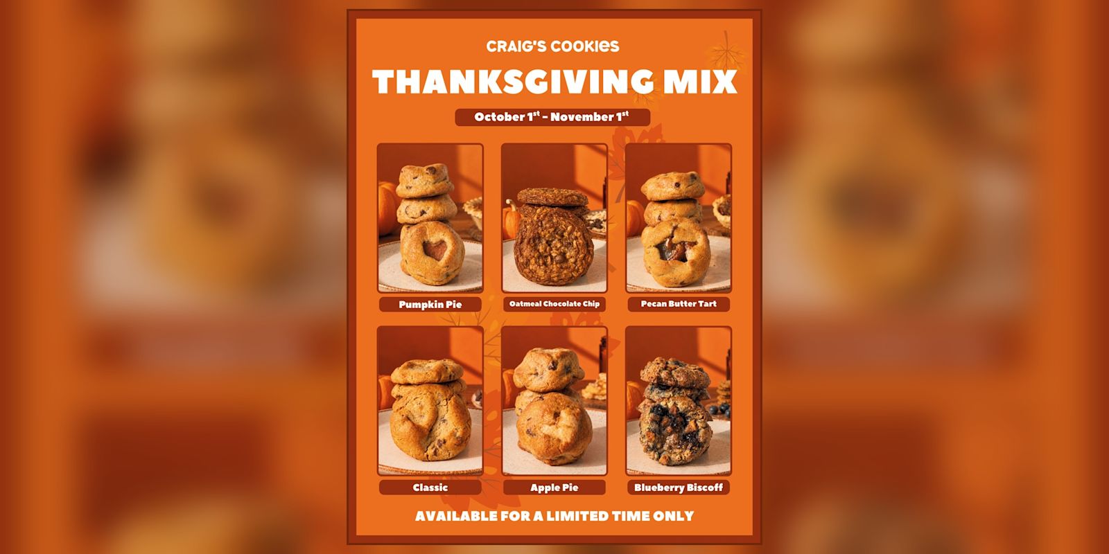 Craig's Cookies - Thanksgiving Mix!