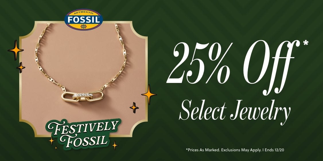 25% off Full Price Jewelry Styles (select styles)