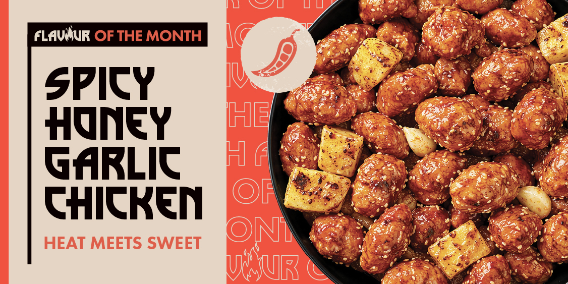 🌶️ March Flavour of the Month: Spicy Honey Garlic is Back!