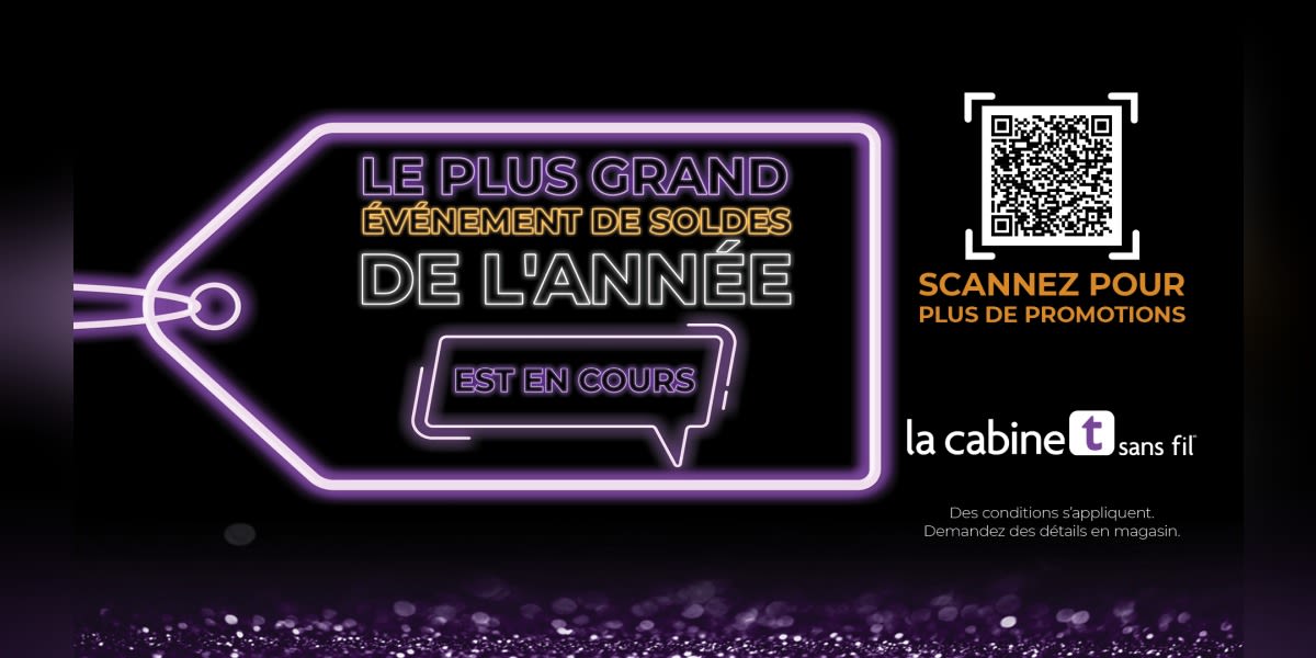 LE PLUS GRAND ÉVÉNEMENT DE SOLDES DE L'ANNÉE EST EN COURS