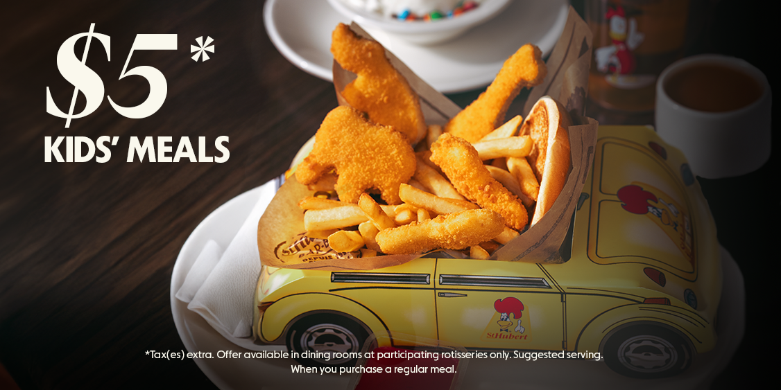 $5 kids’ meals