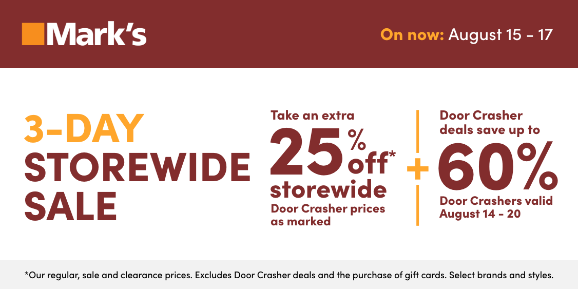 3-Day Storewide Sale