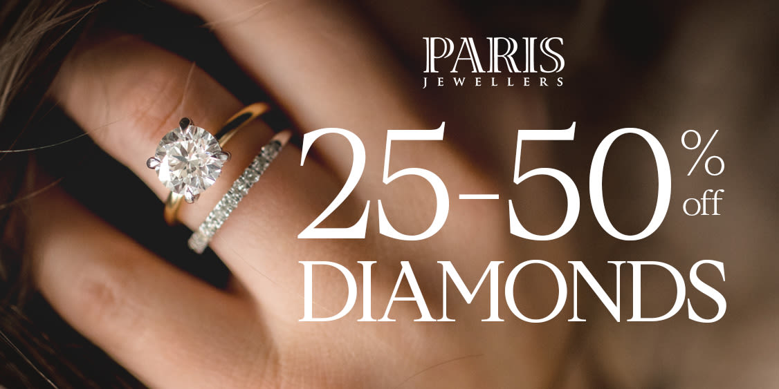 25-50% Off Diamonds!