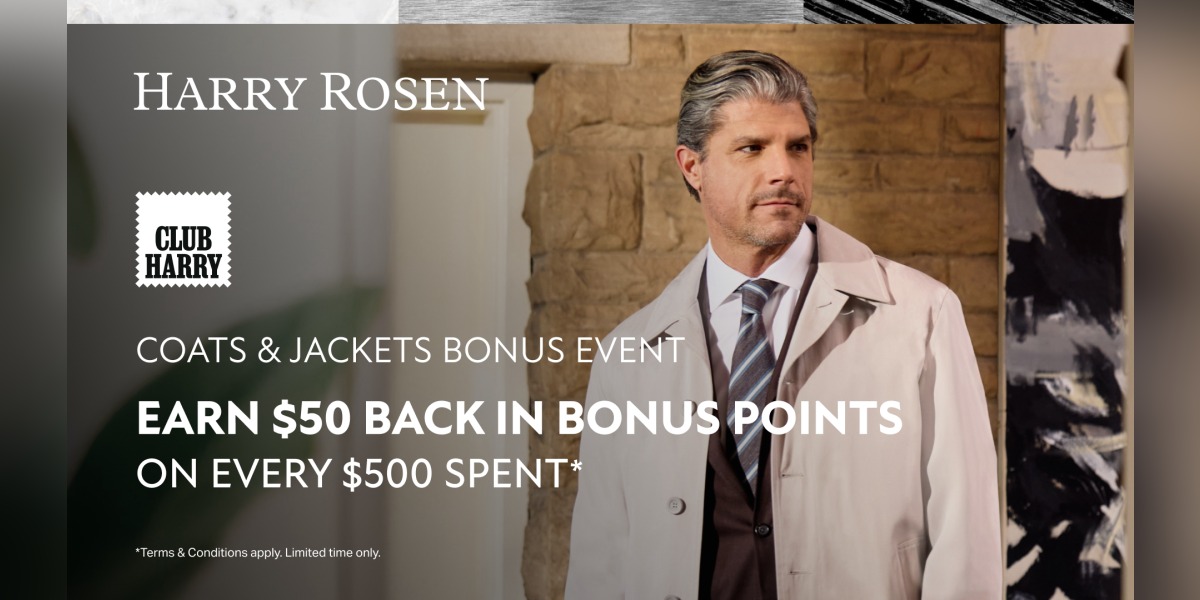 COATS & JACKETS BONUS EVENT