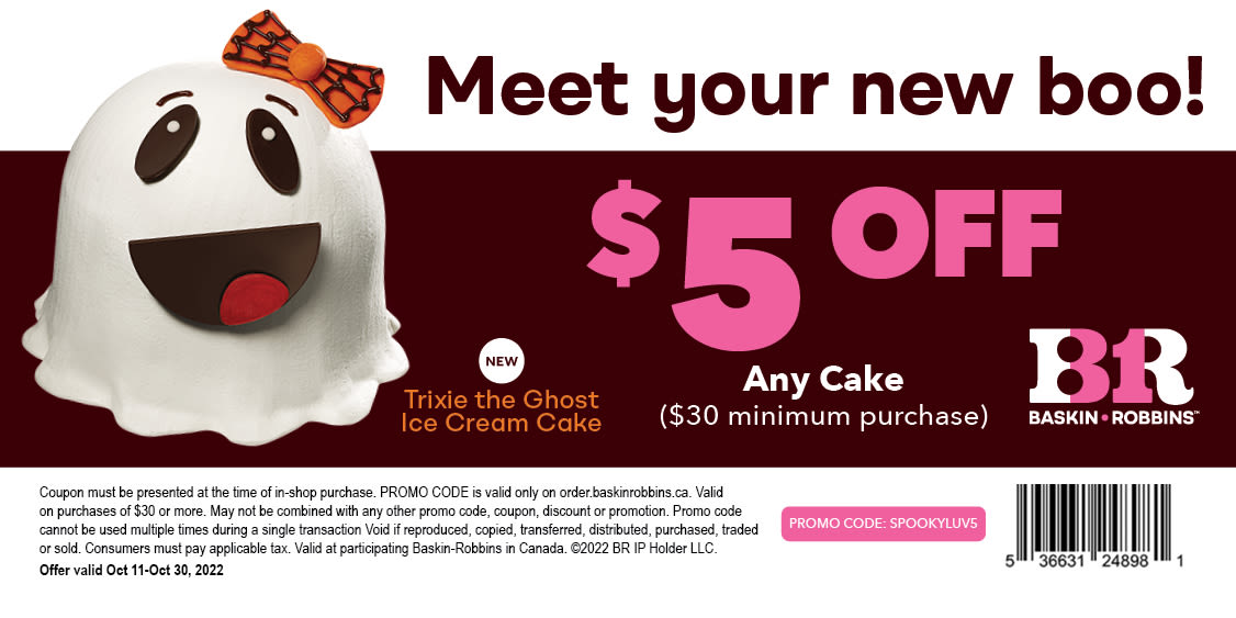 MEET YOUR NEW BOO! TRIXIE the GHOST CAKE!