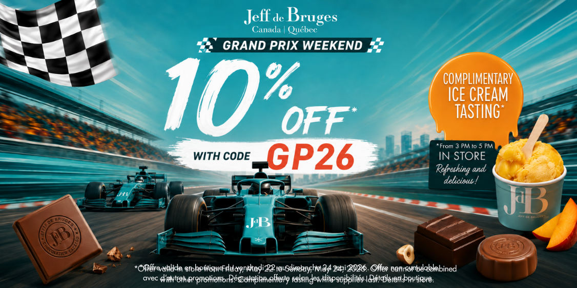 A gourmet pit stop: 10% off and a complimentary gelato tasting