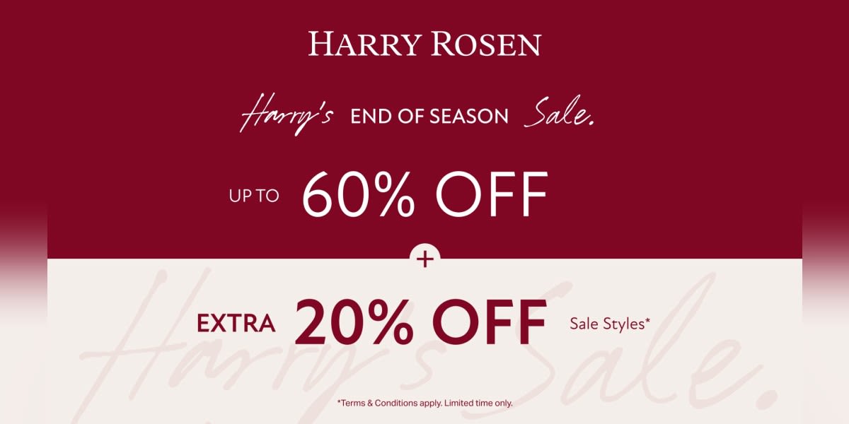 END OF SEASON SALE: EXTRA 20% OFF
