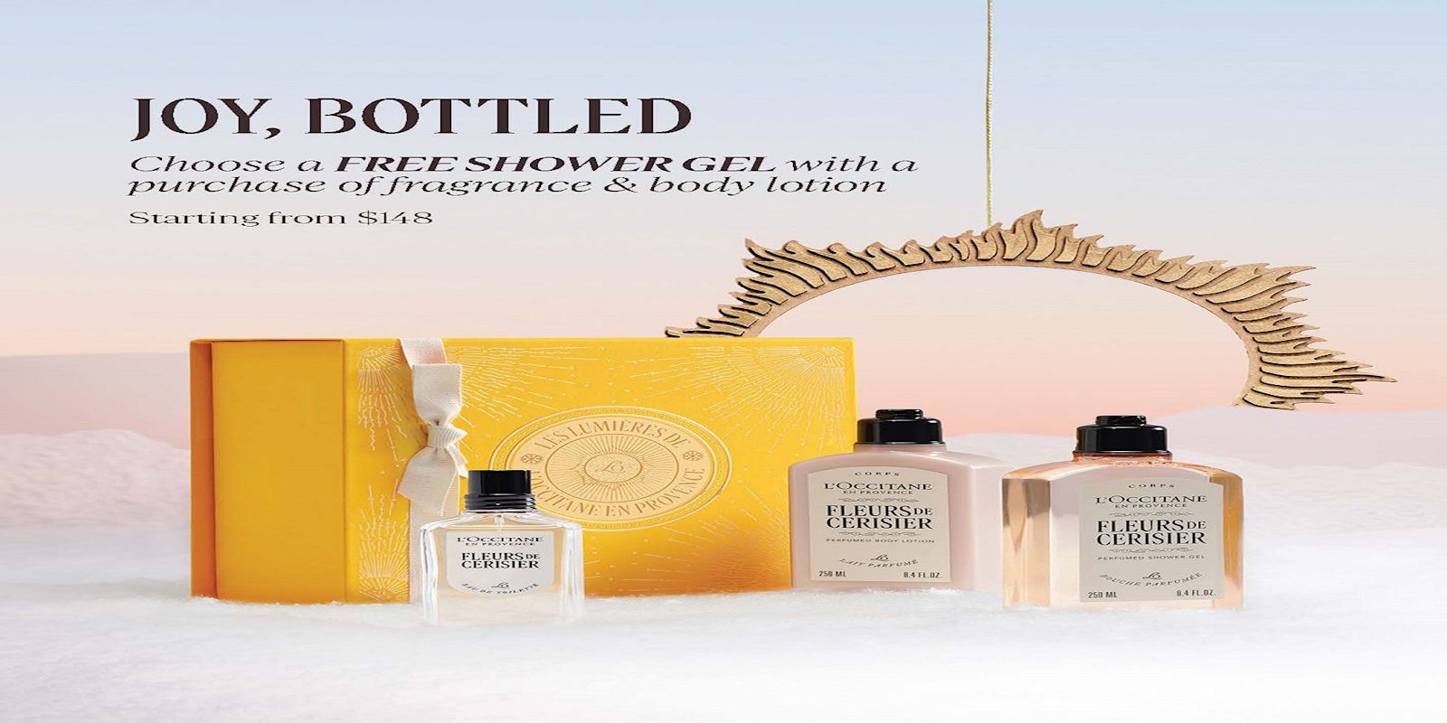Elevate Your Senses with L'Occitane & Get a Free Shower Gel