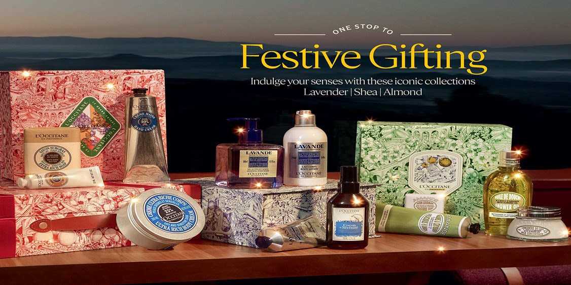 Spoil your friends, family or co-workers with L'Occitane!