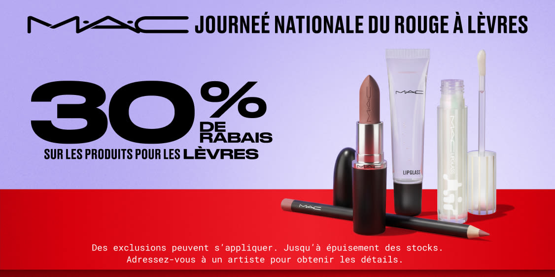 MAC JOURNÉE NATIONALE DU ROUGE À LÈVRES