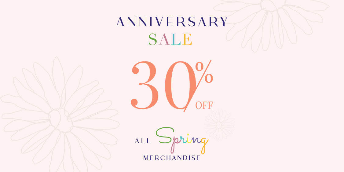 ANNIVERSARY SALE