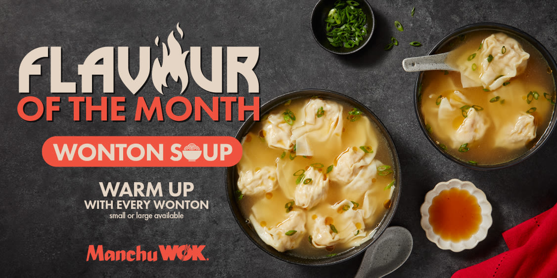 February's Flavour of the Month: Wonton Soup