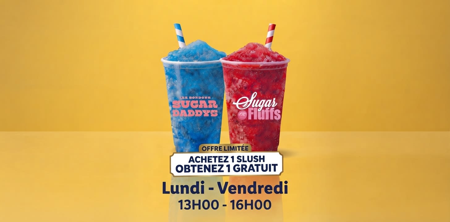 2 pour 1 Slush