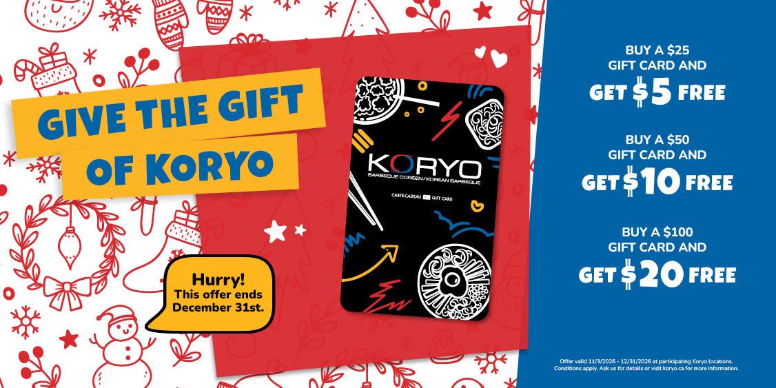 The Perfect Gift for Korean BBQ Lovers.