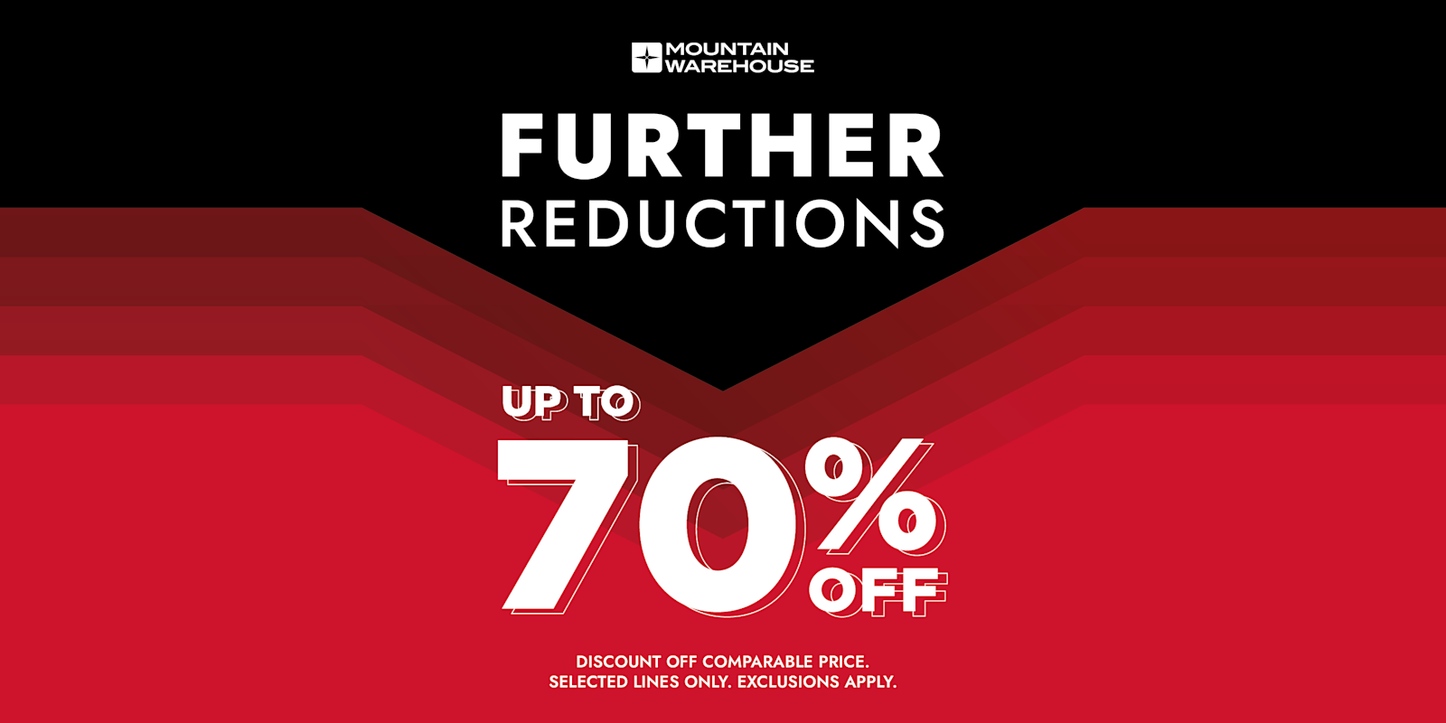 Further Reduction - Up to 70% off in Store