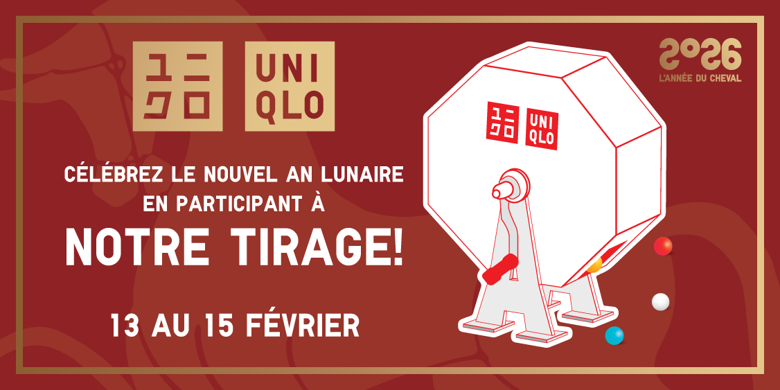 Célébrez le Nouvel An lunaire avec UNIQLO!