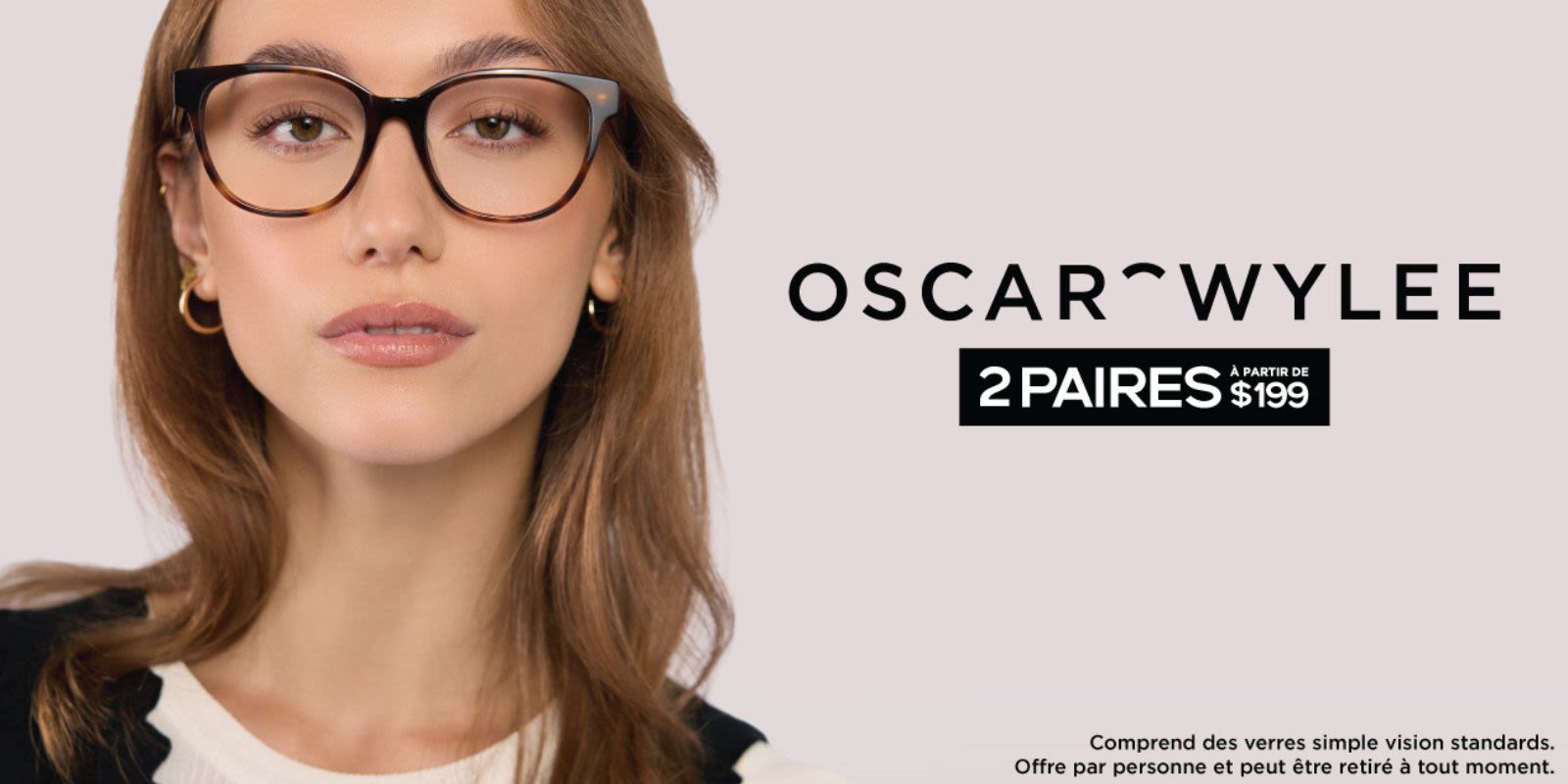Oscar Wylee's profitez de 2 paires à partir de 199 $