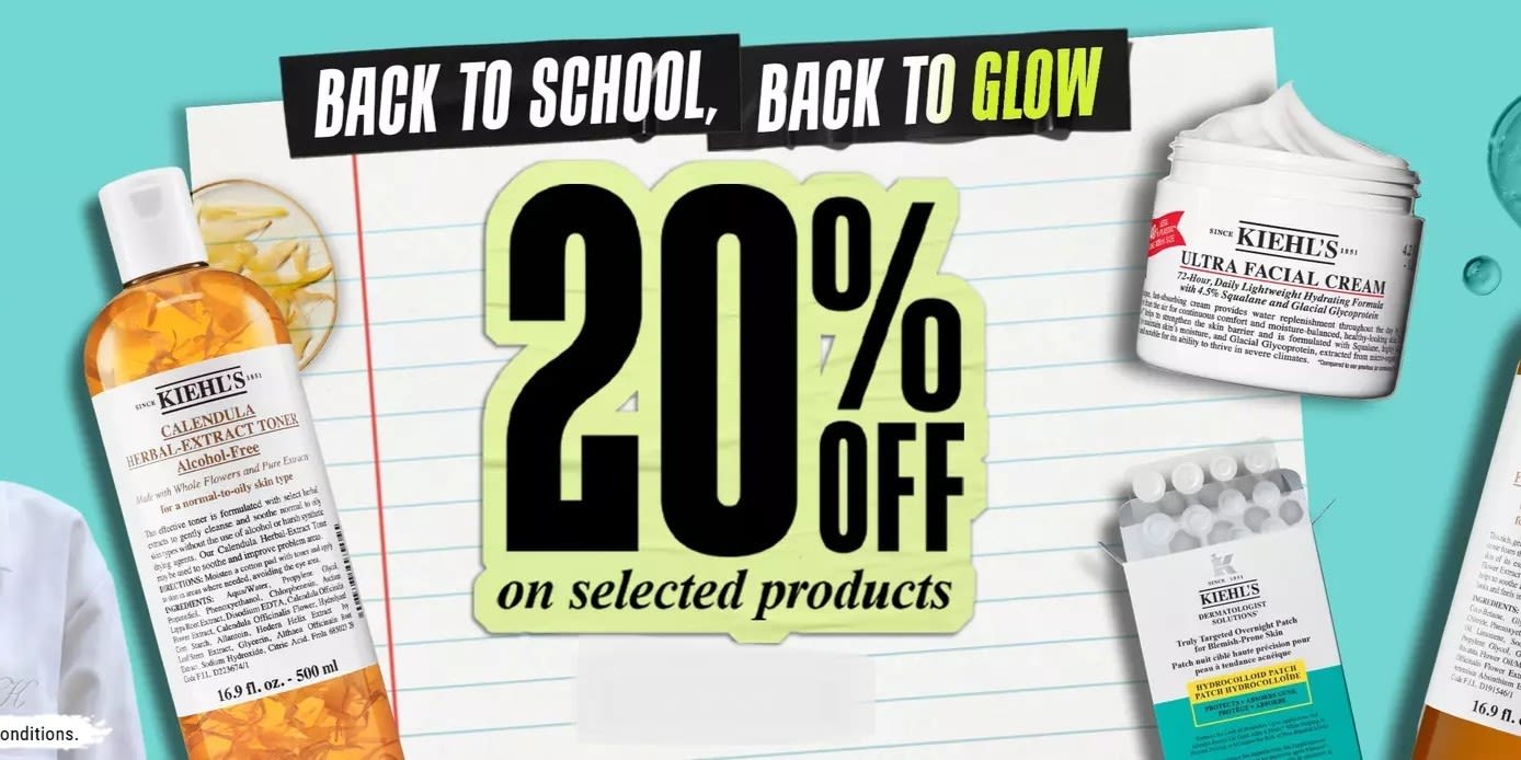 Kiehl's Back to School, Back to GLOW