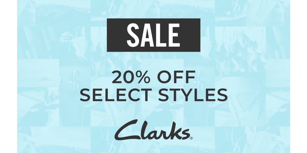 20% Off Select Styles