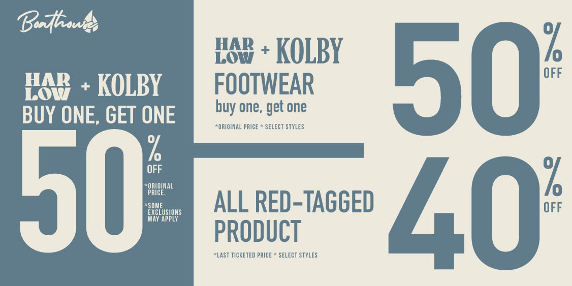 New Deals at Boathouse!