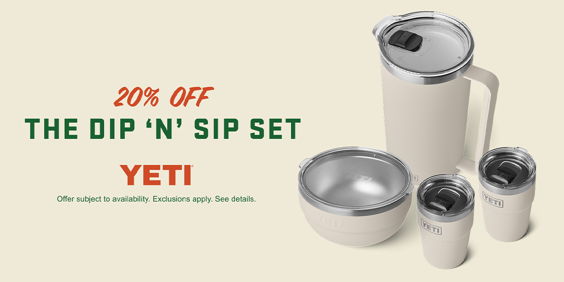 20% OFF: The Dip ’N’ Sip Set