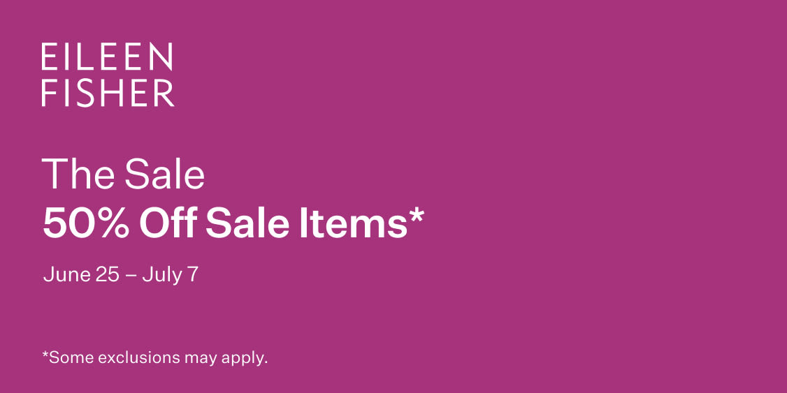 50% Off Sale Items
