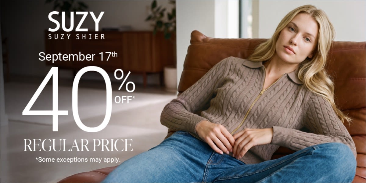 40% Off Regular Price