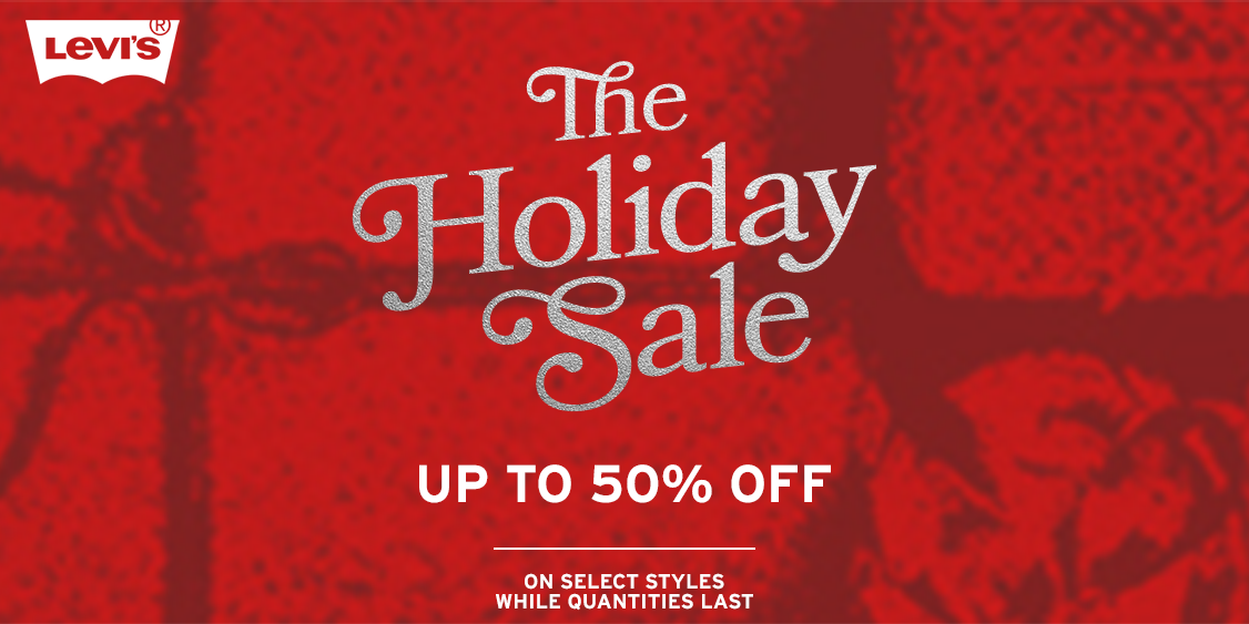 The Holiday sale: get up to 50% off!