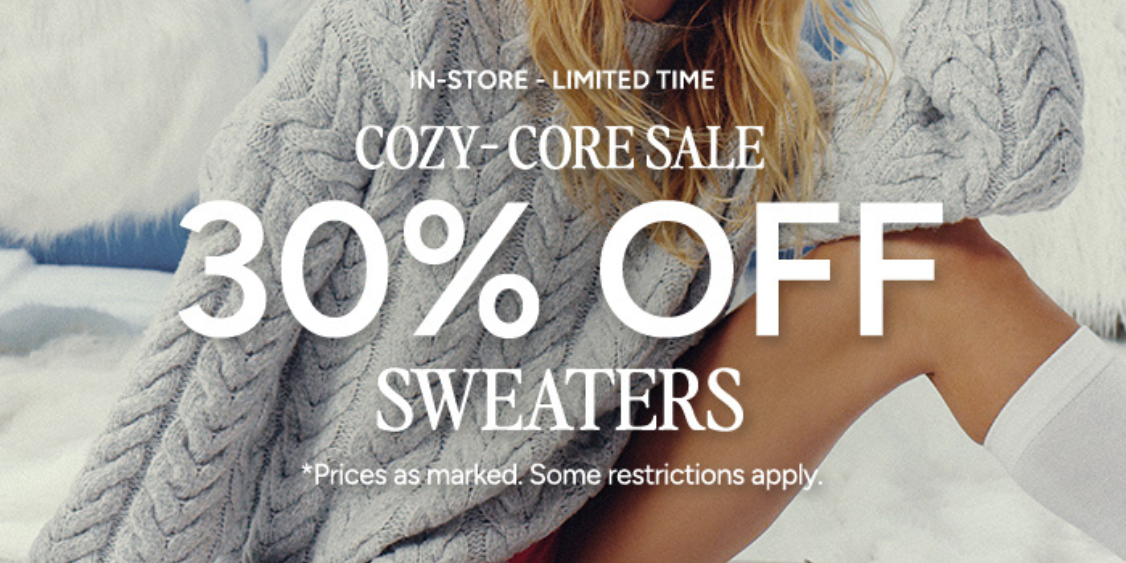 The Cozy-Core Sale #ardenelove