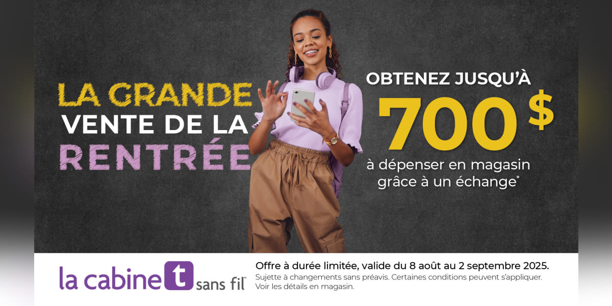 LA GRANDE VENTE DE LA RENTRÉE