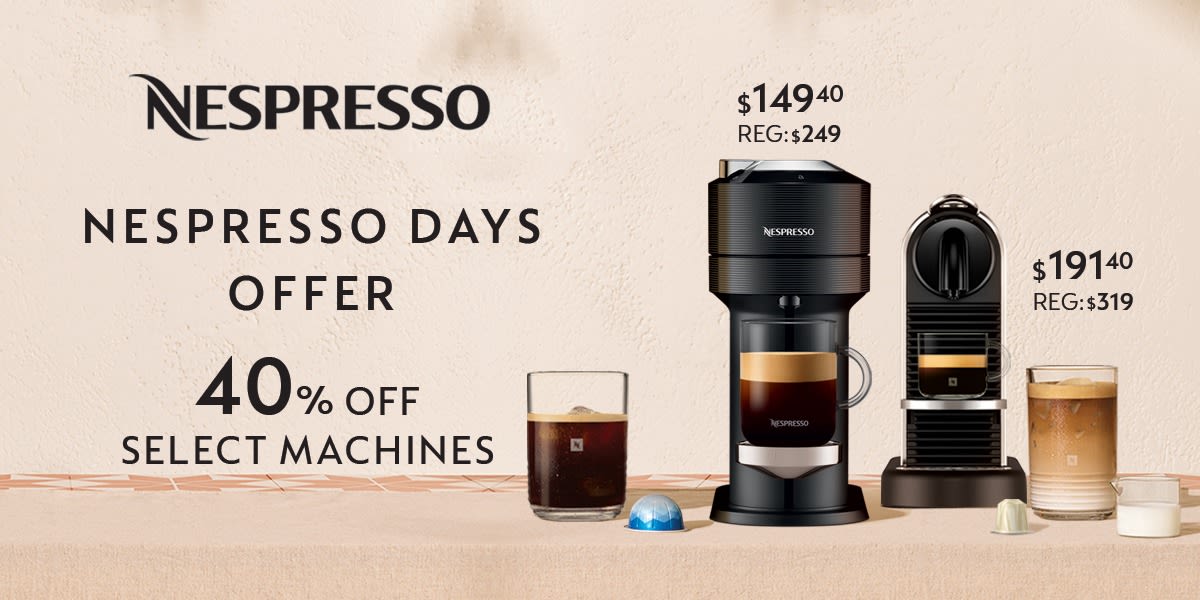 Nespresso days offer