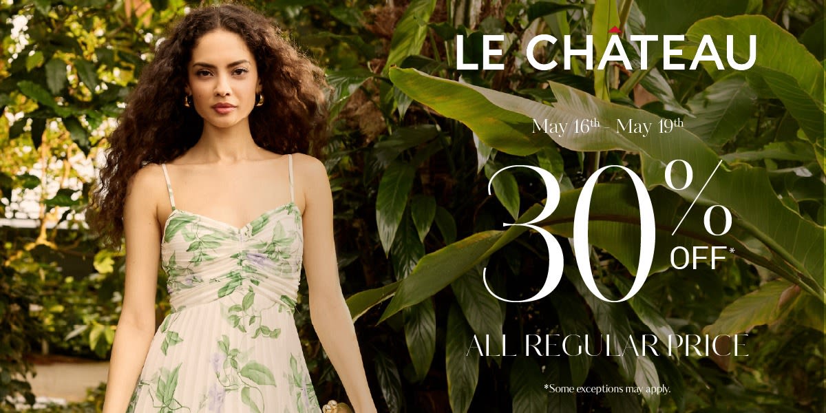 30% off all regular price