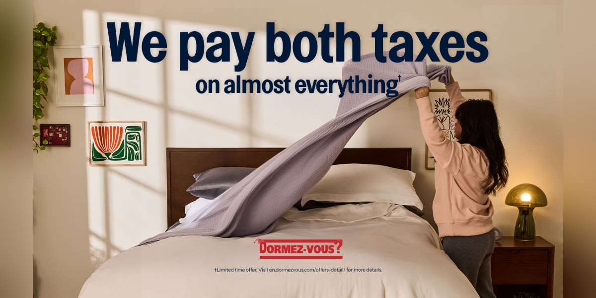 We both pay taxes on almost everything*