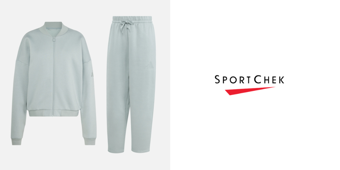 30 % de réduction sur les sweats en molleton et les t-shirts Adidas pour femmes !