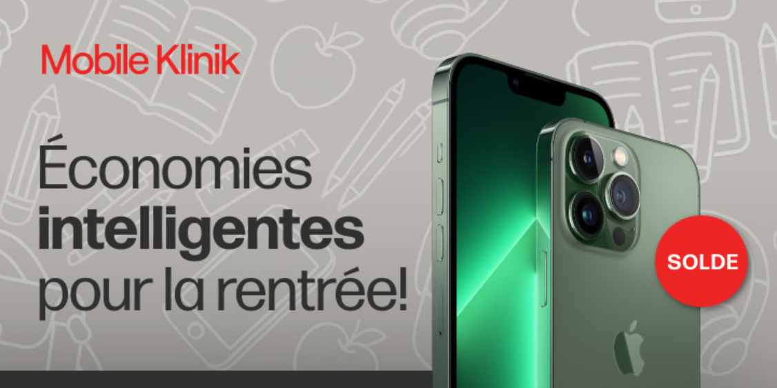 Obtenez un iPhone 13 Pro Max à seulement 404 $