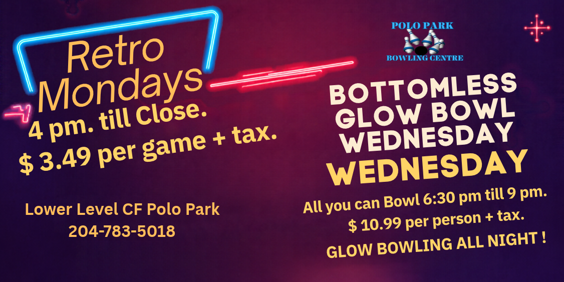 Retro Mondays & Bottomless Glow Wednesdays