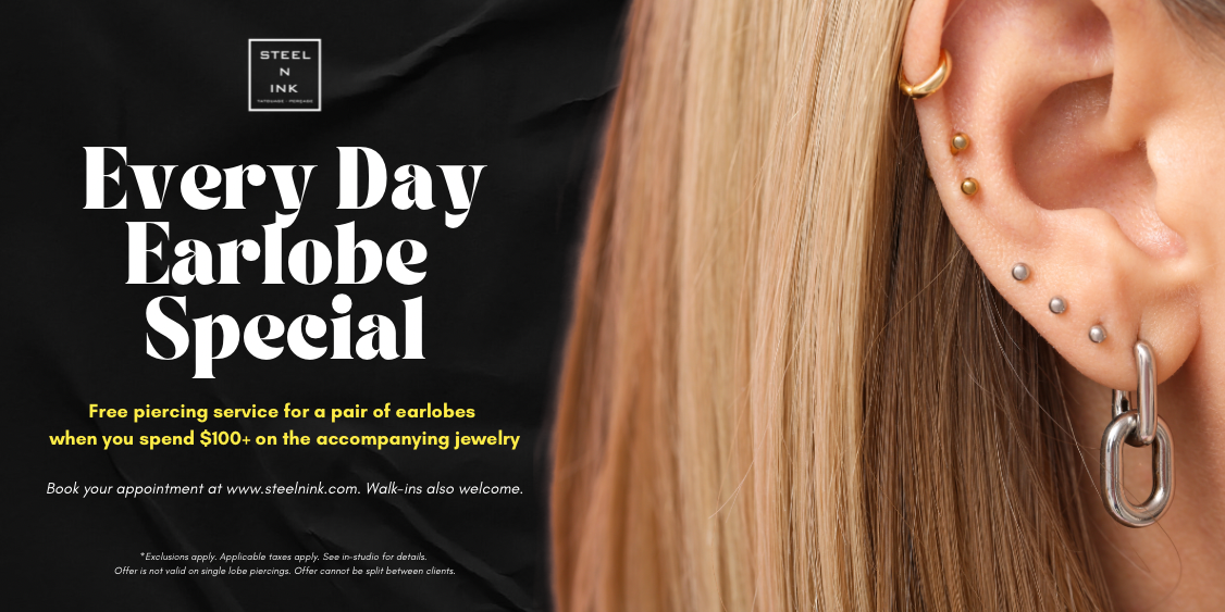It’s time to get those Earlobes pierced!