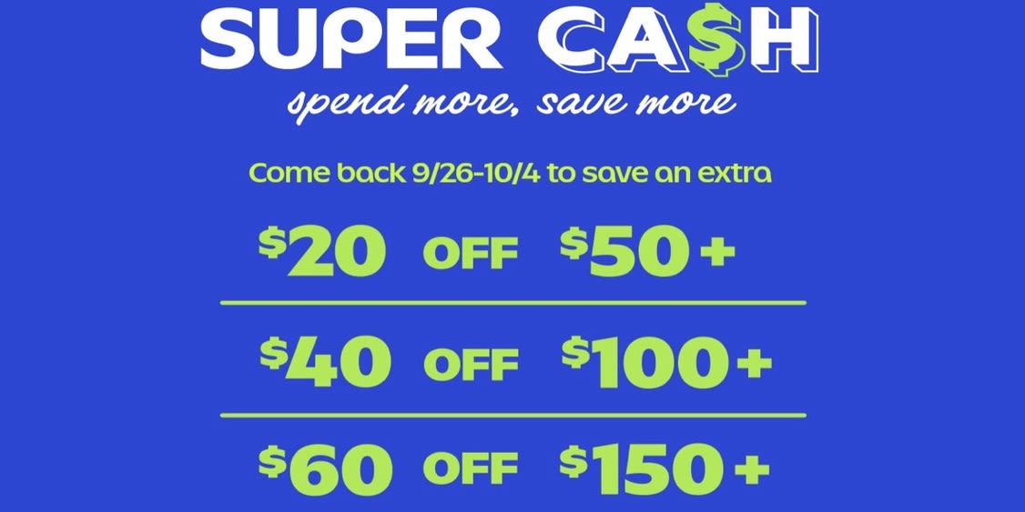 REDEEM SUPERCASH